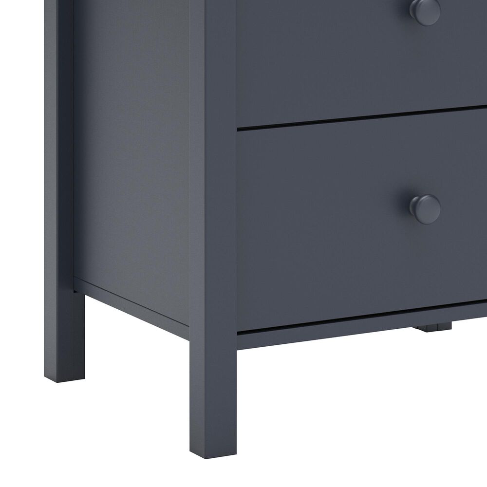 Ashley Simmenfort 2-Drawer Nightstand in Navy Blue, , large
