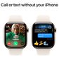 Apple Watch Series 10 GPS + Cellular 42mm Gold Titanium Case with Starlight Sport Band - M/L, , large