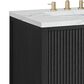 James Martin Vanities Myrrin 60" Double Vanity in Carbon Oak with 3 cm Ethereal Noctis Quartz Top, , large