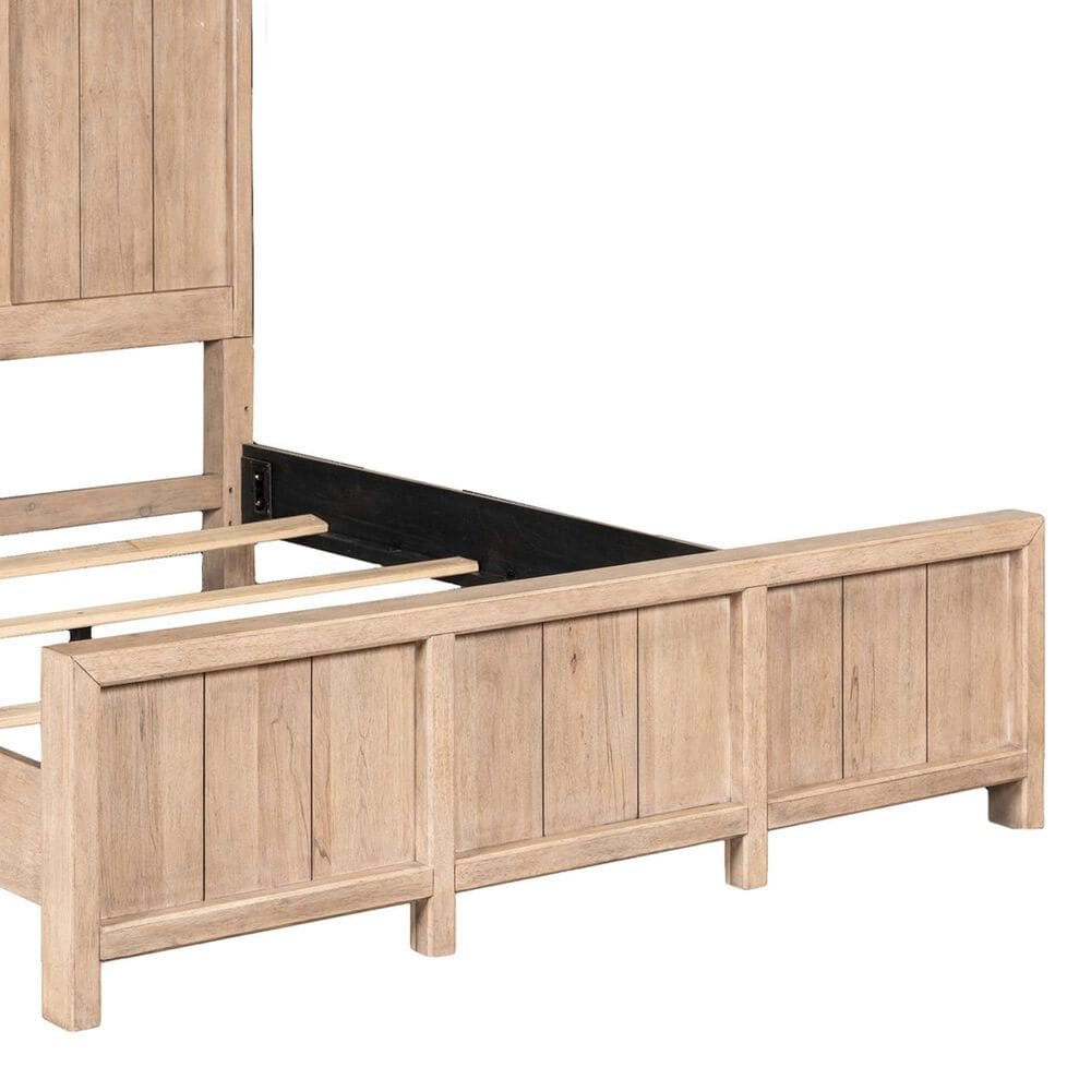 Belle Furnishings Proximity Place Queen Panel Bed in Barley Buff, , large