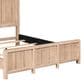Belle Furnishings Proximity Place Queen Panel Bed in Barley Buff, , large