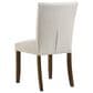 Coaster Cantley Dining Side Chair with Beige Cushion in Rich Brown, , large