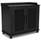 Riverside Furniture Calhoun Bachelors Chest in Ebony Whiskey Oak, , large