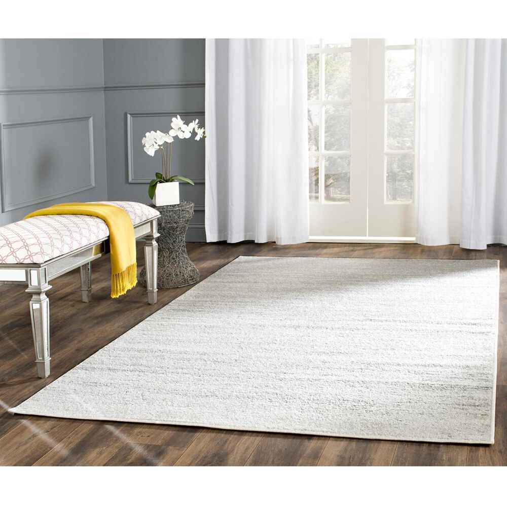 Safavieh Adirondack ADR113B-4 4&#39; x 6&#39; Ivory/Silver Area Rug, , large