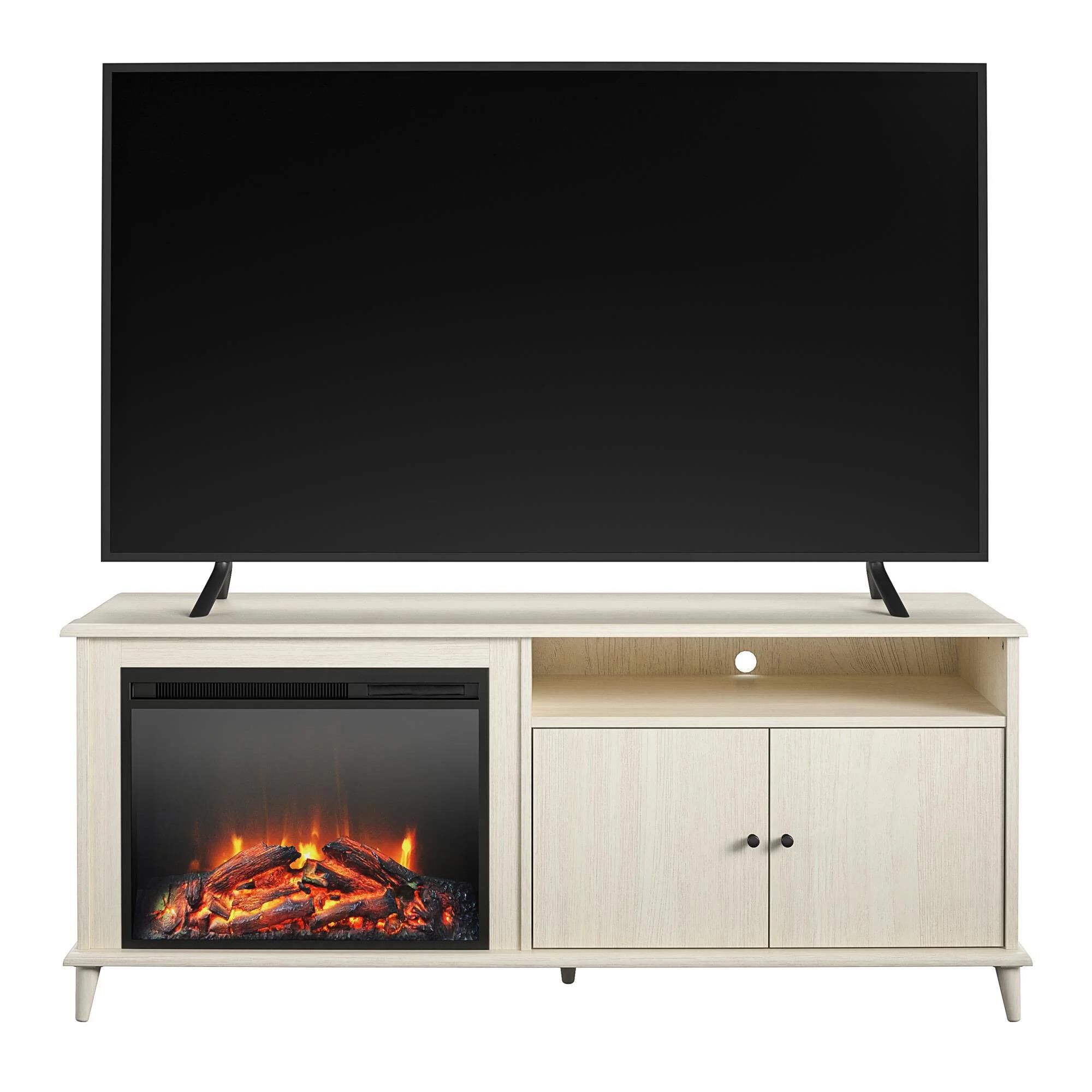 Ameriwood fireplace tv stand sale