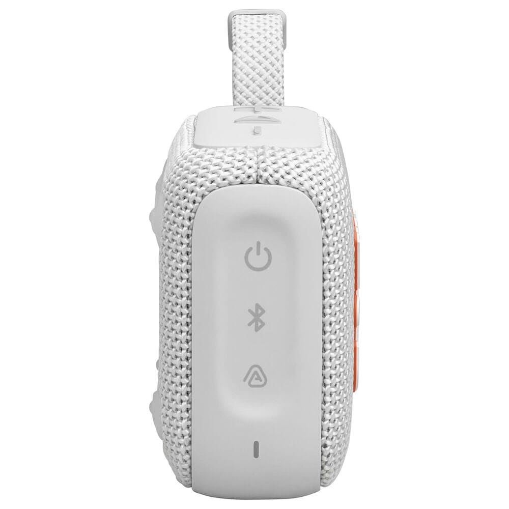JBL Go 4 Portable Waterproof Bluetooth Speaker in White, , large
