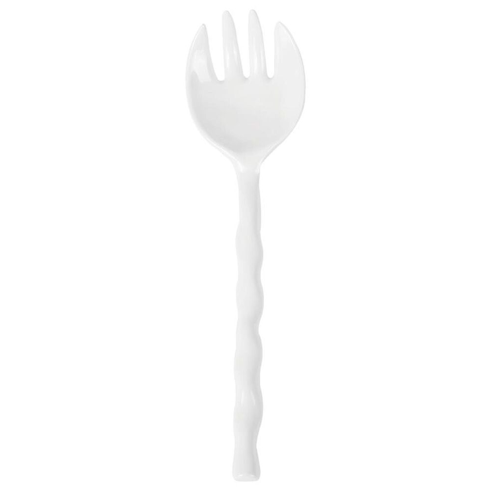 Supreme Melamine 2-Piece Salad Server Set in White, , large
