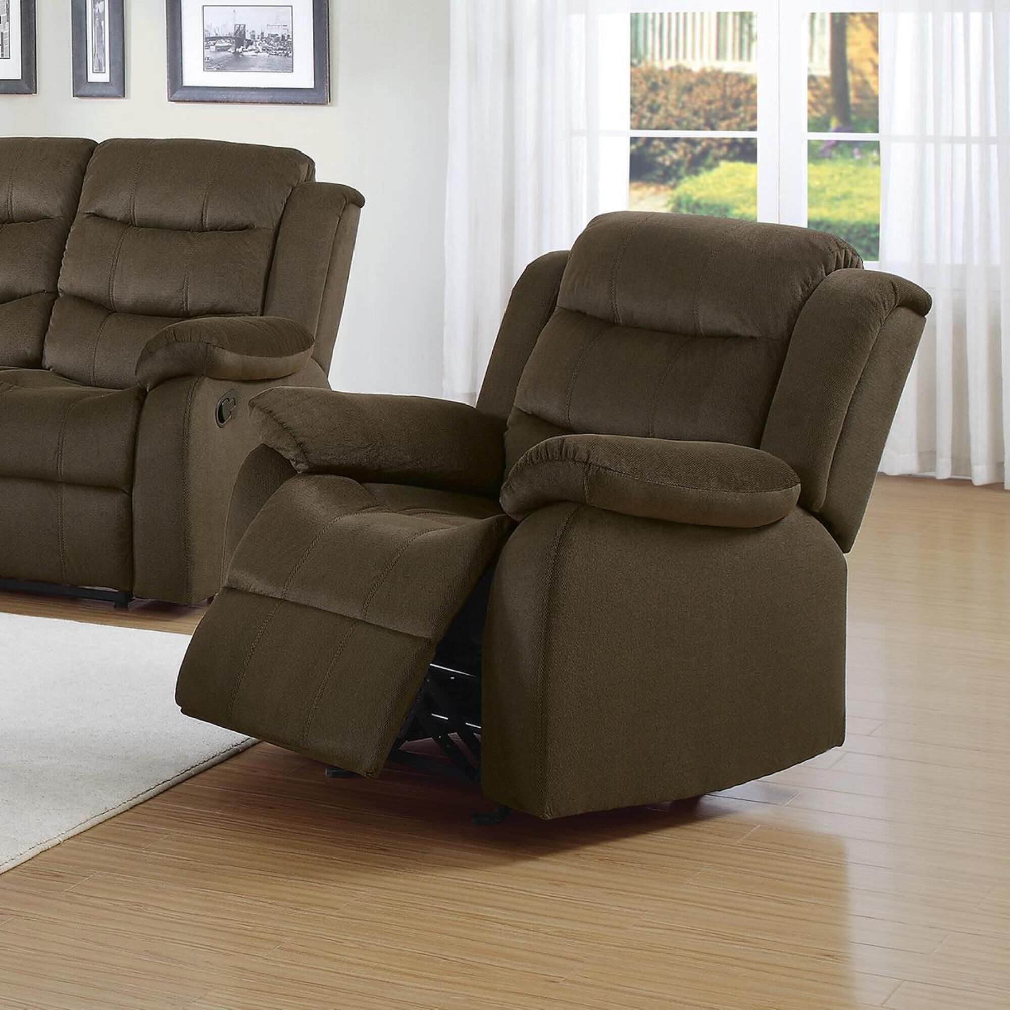 Manual best sale glider recliner