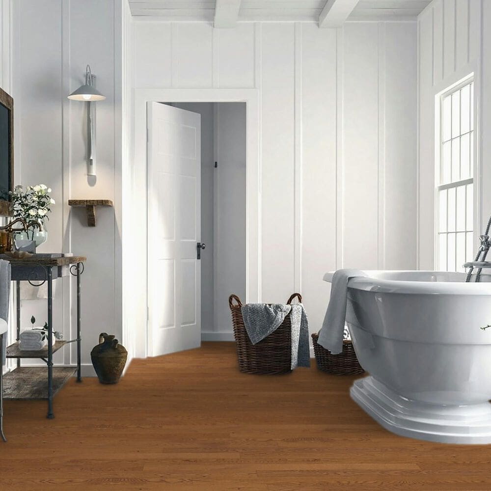 Mohawk Magnolia Path Georgia Brick Oak Engineered Hardwood, , large