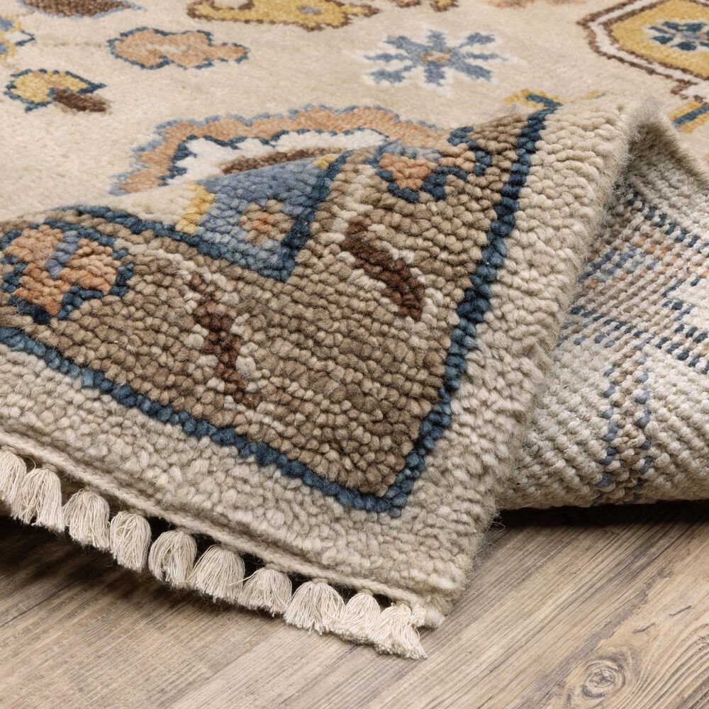 Oriental Weavers Majorca Ivory and Multicolor 6&#39; x 9&#39; Area Rug, , large