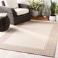 Surya Alfresco 5"3" x 7"7" Brown and Beige Indoor/Outdoor Area Rug, , large