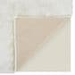 Feizy Rugs Luxe Velour White 3" x 5" Area Rug, , large