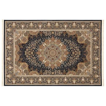Oriental Weavers Masterpiece 6"7" x 9"6" Navy Area Rug, , large