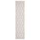 Safavieh Bermuda BMU805A 2" x 6" Ivory and Light Grey Indoor/Outdoor Area Performance Rug, , large