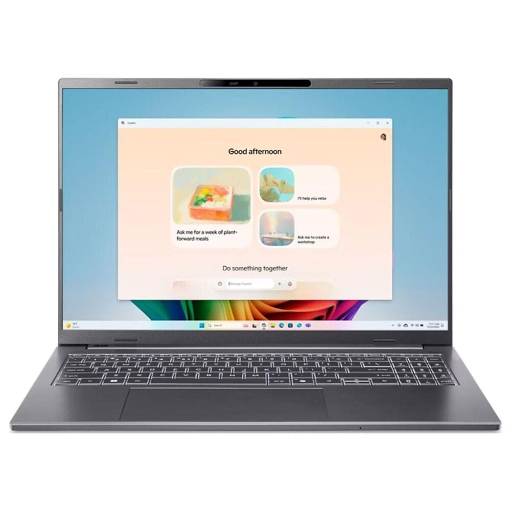 Acer Aspire 16 AI Touchscreen Laptop | AMD Ryzen AI 7 345 - 16GB RAM - 512GB SSD in Iron, , large