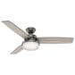 Hunter Sentinel 52" Ceiling Fan in Brushed Slate, , large