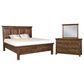 Napa Furniture Design Hillcrest 3-Piece Queen Bedroom Set in Dark Chestnut, , large
