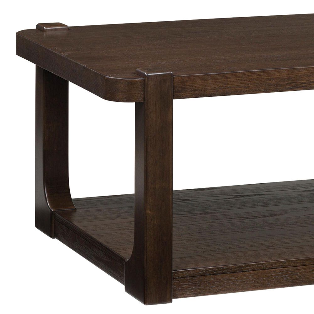 Ashley Breckington Rectangular Cocktail Table in Dark Brown, , large