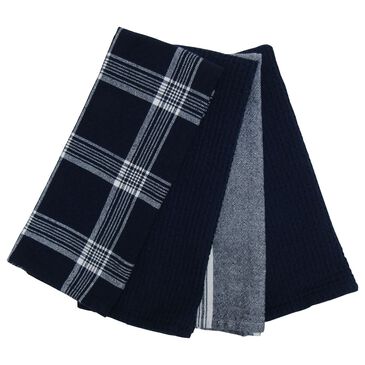 Willow & Hem Nantucket Kitchen Towel in Navy (Set of 4), , large