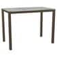 Amisco Harrison Counter Height Table in Sugar Bronze - Table Only, , large