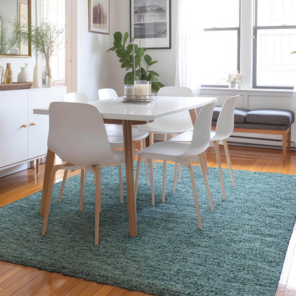 Dalyn Rug Company Voyage VY2 Teal 8' x 10' Area Rug, , large