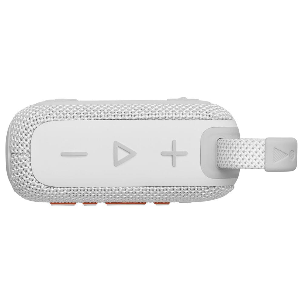 JBL Go 4 Portable Waterproof Bluetooth Speaker in White, , large