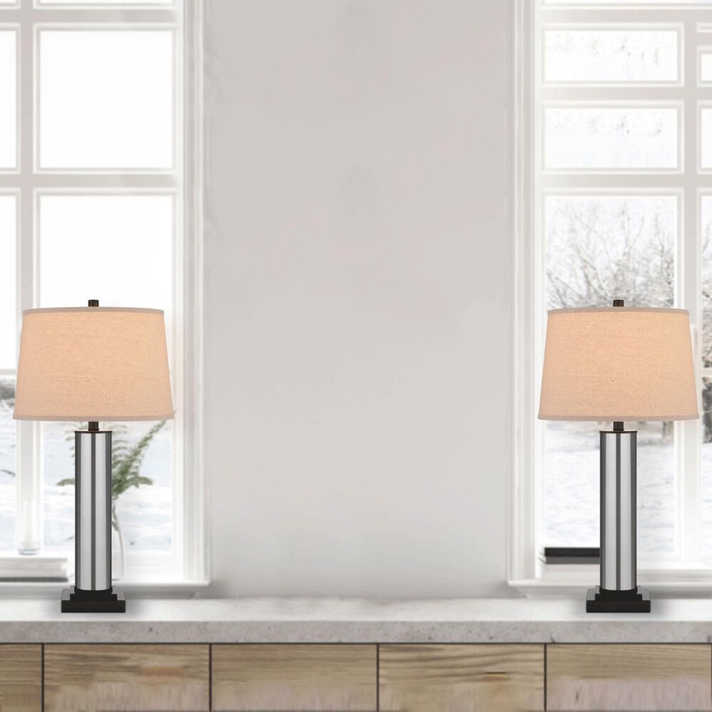 Cal Lighting Garner Table Lamp in Black &#40;Set of 2&#41;, , large