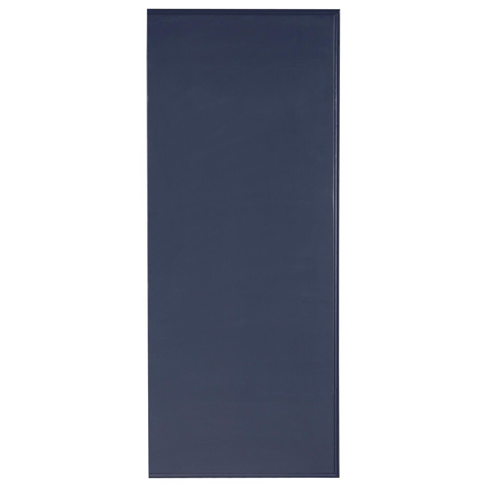 Linon Home Decor Campaign 2-Drawer Desk in Blue and Gold, , large