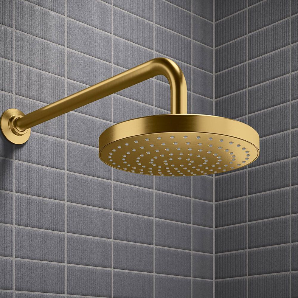 Kohler Awaken Showering Kit in Vibrant Brushed Moderne Brass, , large