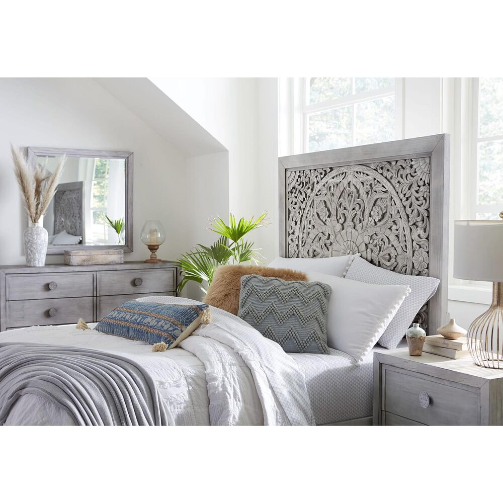 Urban Home Boho Chic 3-Piece Queen Bedroom Set in Washed White, , large