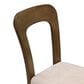 Hearth and Haven Upholstered Side Chair with Beige Cushion in Light Brown (Set of 2), , large