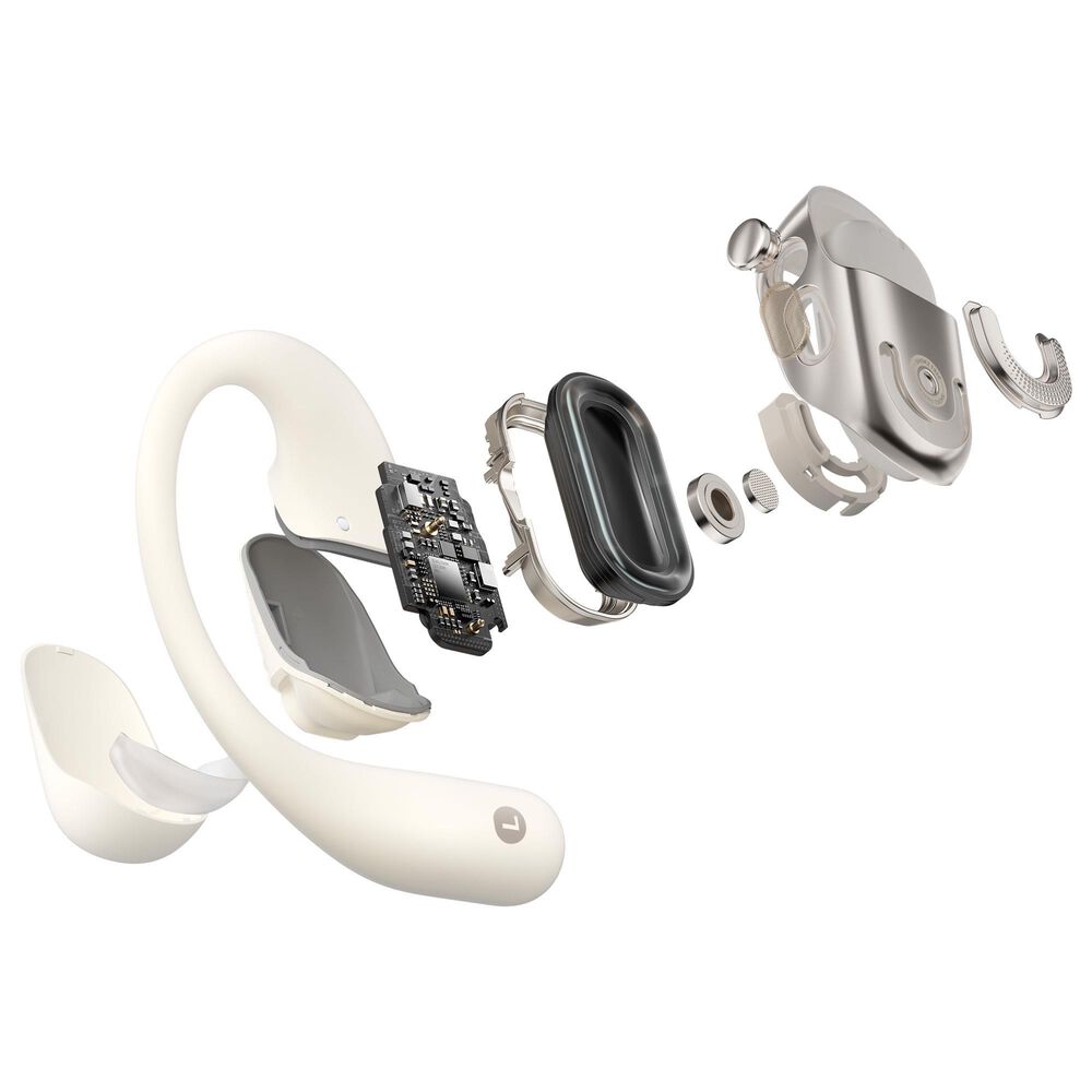 Shokz OpenFit 2 Open-Ear True Wireless Earbuds in Beige, , large