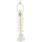 Maple and Jade Overlapping Ring Table Lamp in Gold and Clear, , large