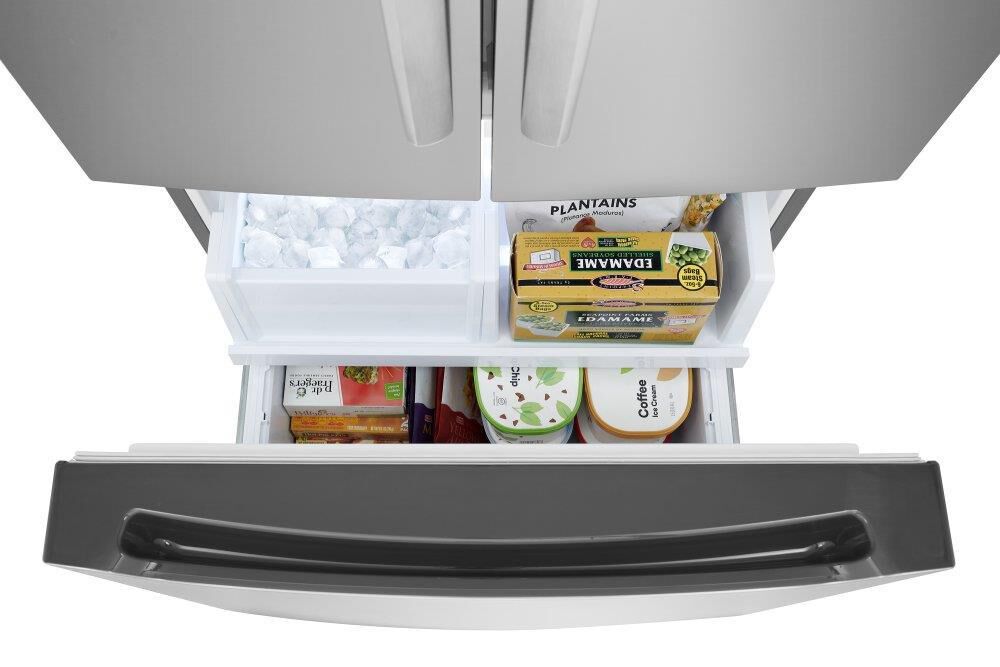 Frigidaire Gallery 20.0 Cu. Ft. Standard-Depth French Door Refrigerator in Stainless Steel, , large