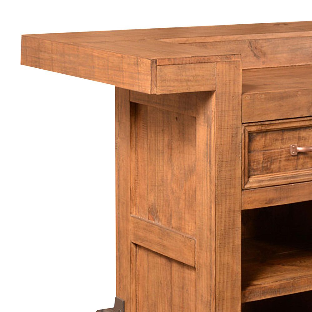 Sunset Bay Urban Rustic 82&quot; Bar in Rustic Brown, , large