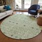 Dalyn Rug Company Portico PO4 Aloe 8" Round Area Rug, , large
