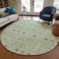 Dalyn Rug Company Portico PO4 Aloe 8" Round Area Rug, , large