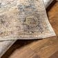 Surya Aspendos 2"7" x 7"3" Denim, Ice Blue, Taupe, Cream, Light Beige and Mustard Runner, , large