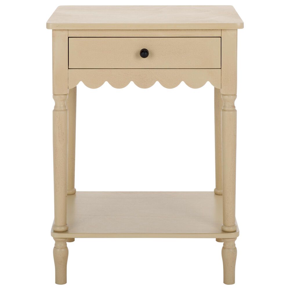 Safavieh Haven Top Drawer End Table in Natural, , large