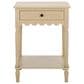 Safavieh Haven Top Drawer End Table in Natural, , large