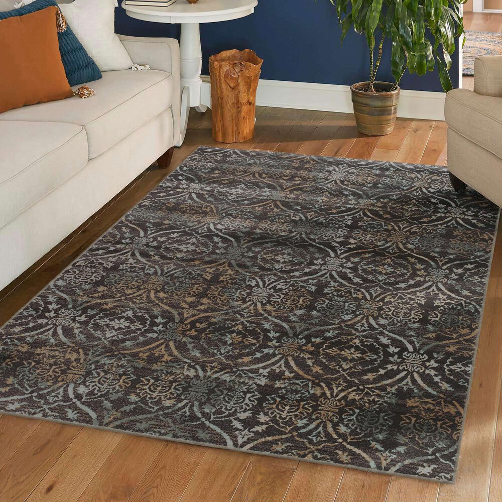 Radici USA Pisa 3746 Brown 7'10" x 10'6" Area Rug, , large