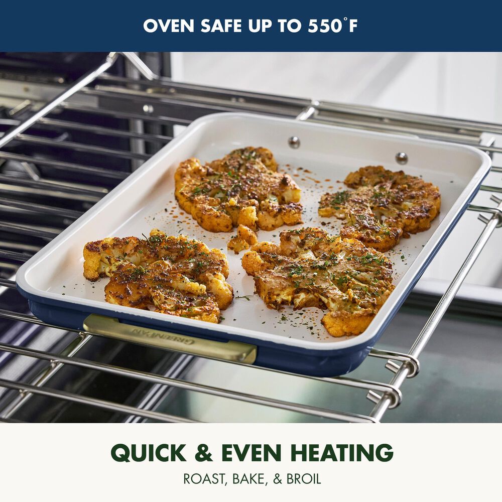 Green Pan Reserve Bakeware 7-Piece Baking Set in Oxford Blue, , large