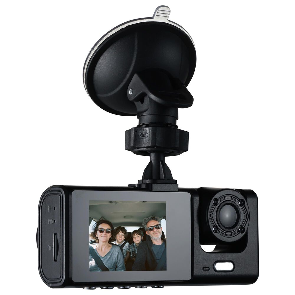 Vivitar 1080P Dash Camera with VGA in Black, , large