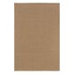 Oriental Weavers Karavia 2067X 2"5" x 4"5" Sand Outdoor Rug, , large