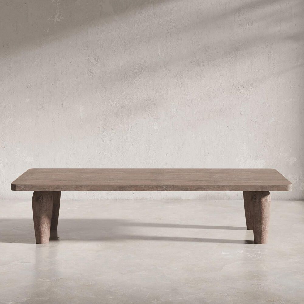 Waltham Origins Rectangular Cocktail Table in Washed Sand, , large