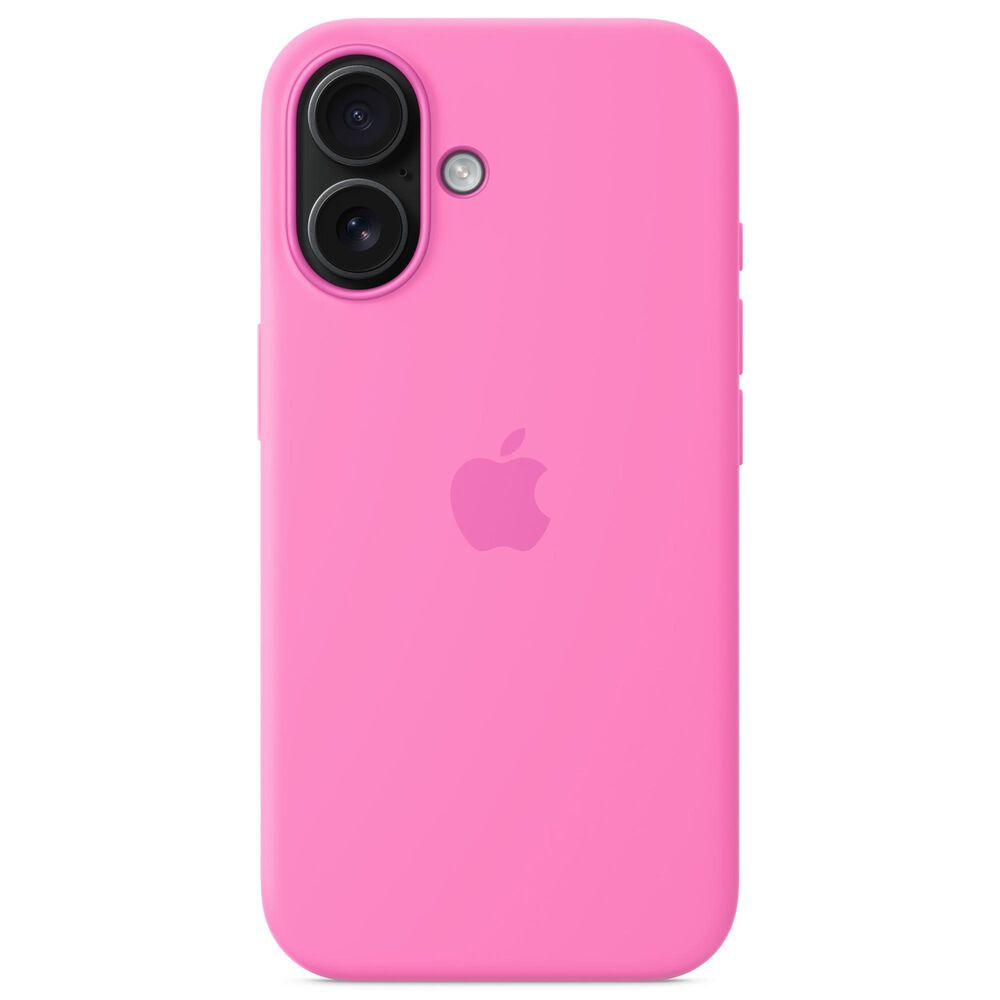 Apple Silicone Case with MagSafe for iPhone 16 in Peony, , large
