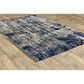 Oriental Weavers Aspen Distressed Shag 2061L 2"3" x 7"6" Gray and Blue Runner, , large
