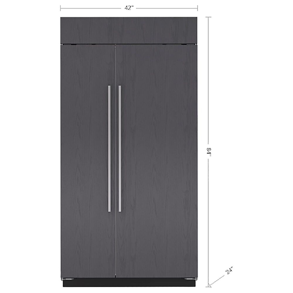 Sub Zero 42&quot; Classic Side-by-Side Refrigerator/Freezer - Panel Ready, , large