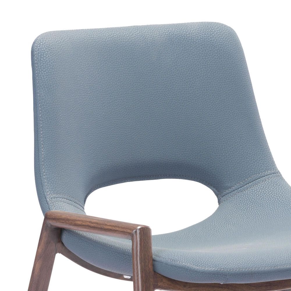 Zuo Modern Desi Counter Stool in Gray and Dark Brown &#40;Set of 2&#41;, , large