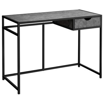Monarch Specialties 30" Computer in Grey and Black, , large
